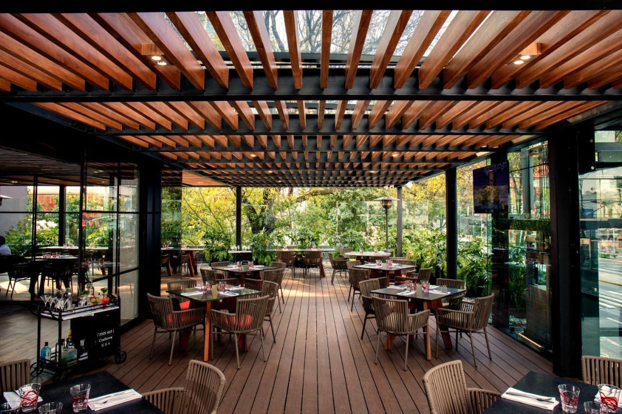 Krystal Grand Suites Insurgentes Ciudad de México Exterior foto Restaurant in the hotel