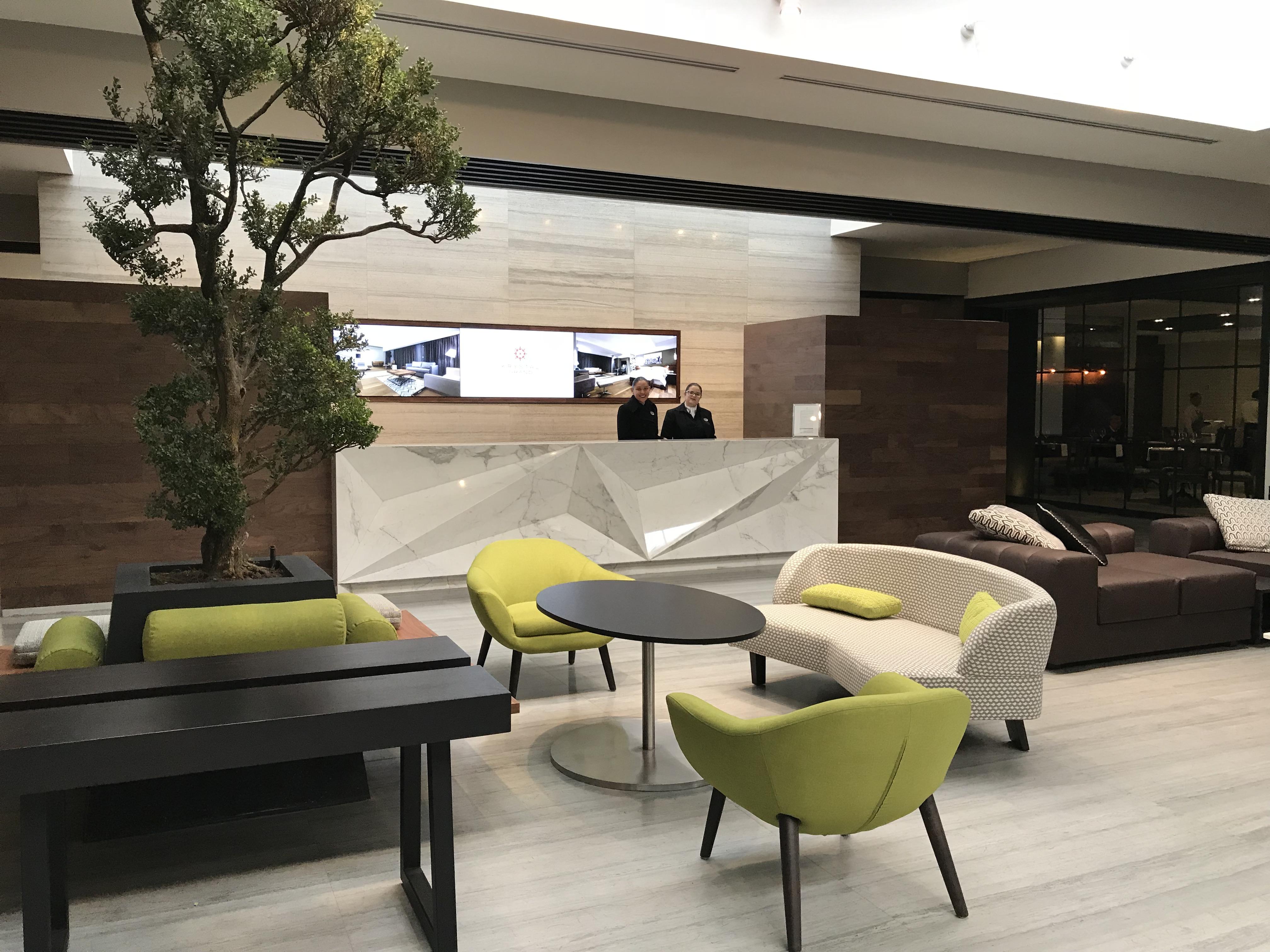 Krystal Grand Suites Insurgentes Ciudad de México Exterior foto The lounge at the airport